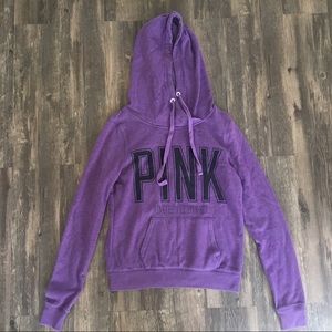 Victoria’s Secret PINK purple fleece hoodie